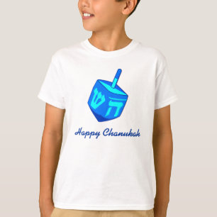 T-shirt Chanukah heureux Dreidel