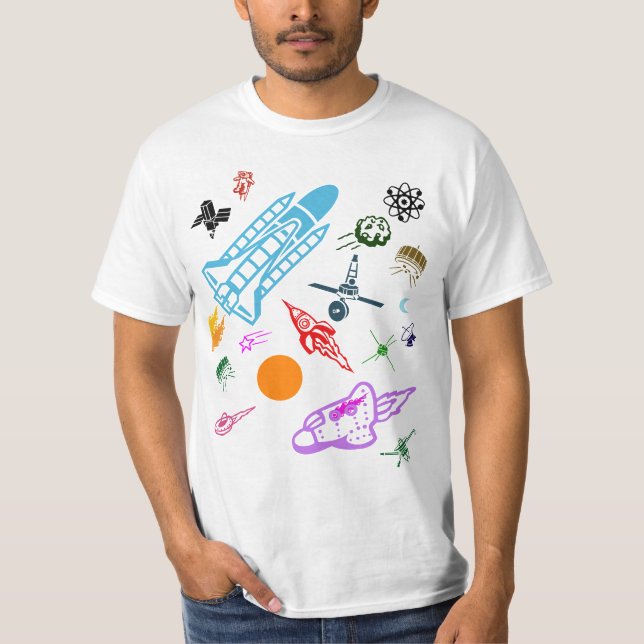T-shirt Chaos aérospatial (Devant)