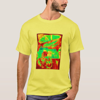 T-shirt Chaos en rouge et le vert !