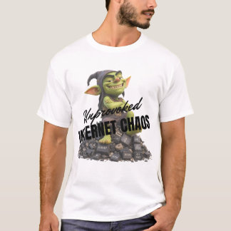 T-shirt Chaos Internet non provoqué