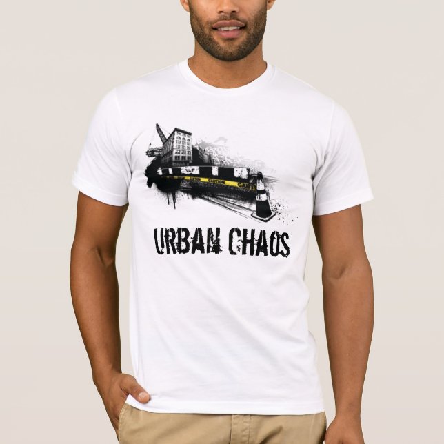T-shirt Chaos urbain (Devant)