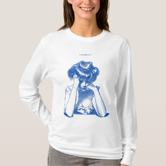 T-shirt Chaotique - Style d'esquisse rétro