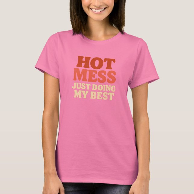 T-Shirt 'Chaotischer Haufen' (Vorderseite)