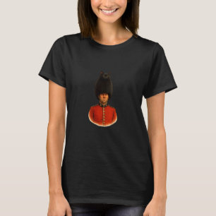 T-shirt Chapeau de chat de la garde royale Londres vintage