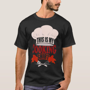 T-shirt Chapeau de Chef Traiteur Chef Cuisine Citation
