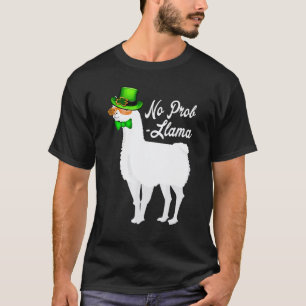 T-shirt Chapeau de Leprechaun Irlandais de Llama Pas De Pr