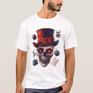 T-shirt Chapeau de magicien crânien