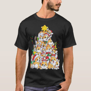T-shirt chapeau santa de Noël de famille
