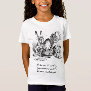 T-Shirt Chapelier, loir et lièvres fous de mars