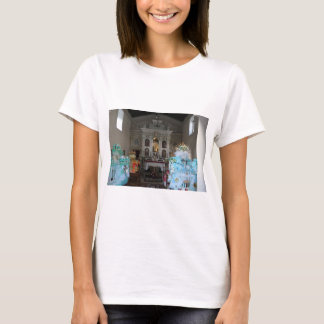 T-shirt Chapelle À Laino Borgo Italie Avant Un Festival