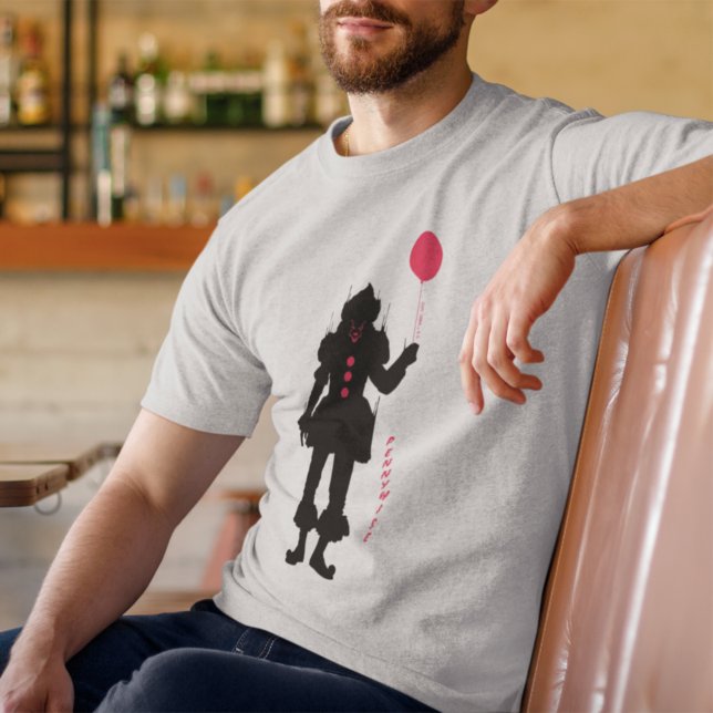 T-shirt Chapitre 2 | Silhouette Pennywise (Créateur téléchargé)