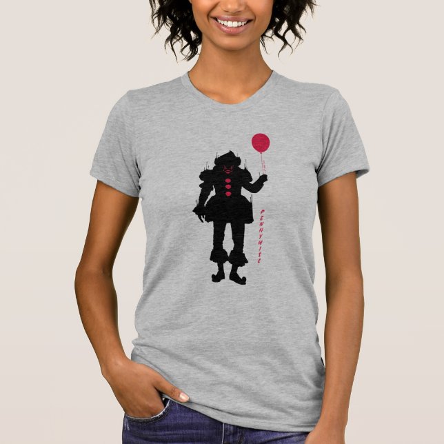 T-shirt Chapitre 2 | Silhouette Pennywise (Devant)