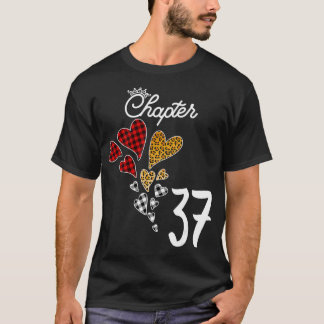 T-shirt Chapitre 37 Années 37e anniversaire Leopard Buffal