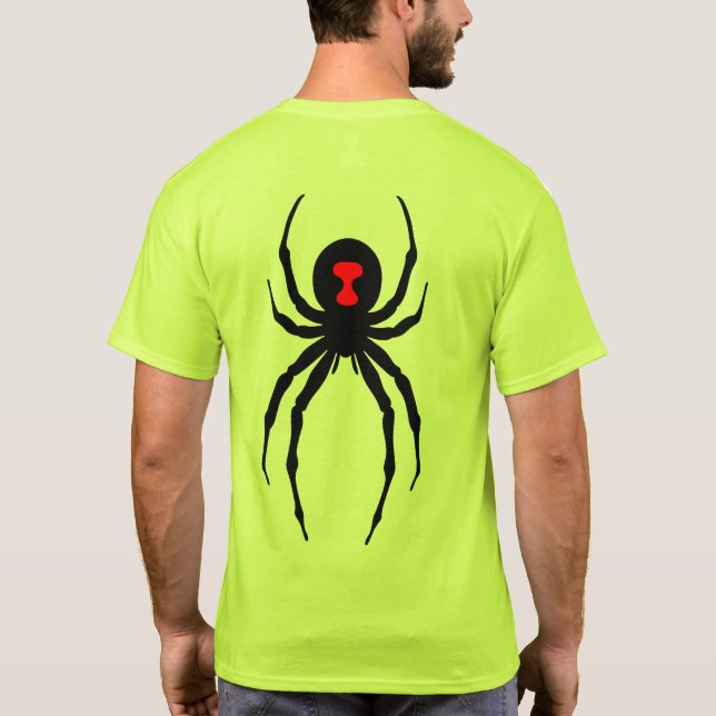T-shirt Chapitre de Blackstone Valley - Veuve noire (Dos)