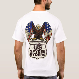 T-shirt Chapitre de Southern Mountain - Logo d'aigle 2s