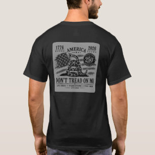 T-shirt Chapitre du Connecticut - 250 Ne Marchez Pas Sur M