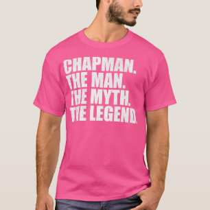 T-shirt ChapmanChapman Nom de famille Chapman nom de famil