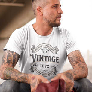 T-shirt Chaque année Anniversaire Vintage