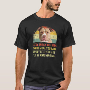 T-shirt Chaque Collation Que Vous Faites Pitbull Maman Chi