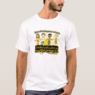 T-shirt Chaque enfant mérite un futur Cancer d'enfance