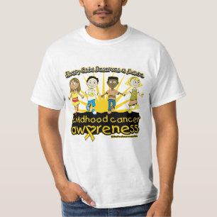 T-shirt Chaque enfant mérite un futur Cancer d'enfance