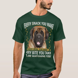T-shirt Chaque friandise que vous faites drôle maman chien