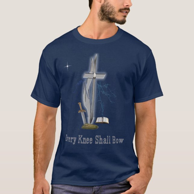 T-shirt Chaque genou doit s'incliner (Devant)