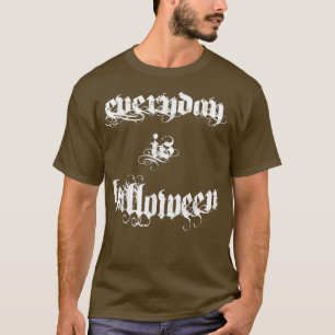 T-shirt Chaque Jour Est Halloween Citrouille Horreur 172 2