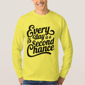 T-shirt Chaque jour est une chance - Art Mathématique