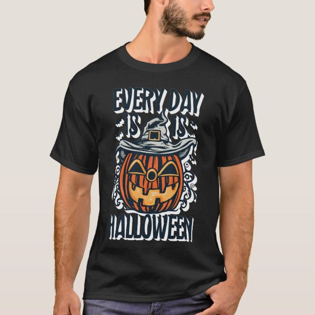 T-shirt Chaque Jour, Halloween (Devant)