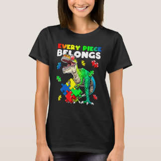 T-shirt Chaque pièce appartient Dinosaur Sensibilisation s