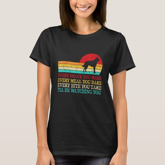 T-shirt Chaque Snack Que Vous Faites De Chien Malinois Bel (Devant)
