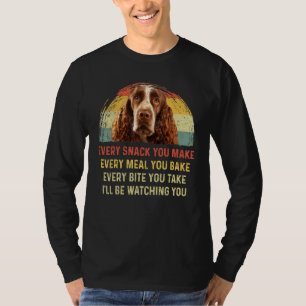 T-shirt Chaque Snack Vous Faites Anglais Springer Spaniel