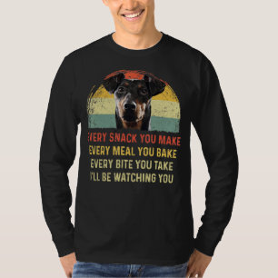 T-shirt Chaque Snack Vous Faites Manchester Terrier Chien 