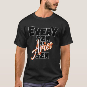 T-shirt Chaque SZN est la saison du BÉLIER