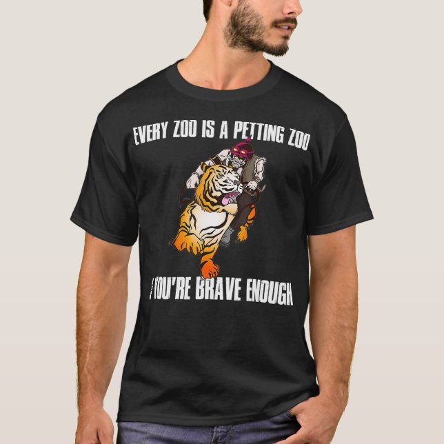 T-shirt Chaque Zoo Est Un Zoo De Cartographie (Devant)