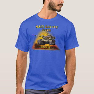T-shirt Char de combat principal M60A1 avec incendie