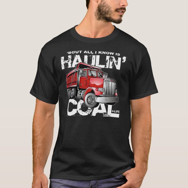 T-SHIRT CHARBON DE HAULIN (Devant)