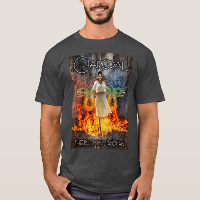 T-shirt Charbon : Maiden (Devant)