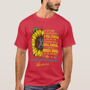 T-shirt Charcot Marie Tooth Awareness She Is A Charcot Mar