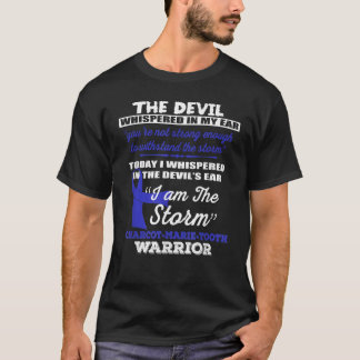 T-shirt Charcot-Marie-Tooth guerrier Sensibilisation à l'O
