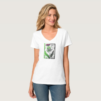 T-shirt chardon - la fleur de l'Écosse