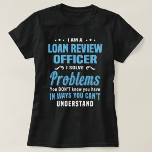 T-shirt Chargé de l'examen des prêts