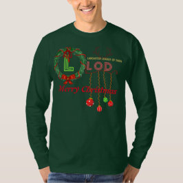 T-SHIRT CHARGE OFFICIELLE NOËL LONGSLEEVE GREEN