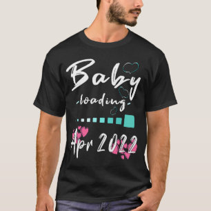T-shirt Chargement de bébé Avril 2022 I Attentive Mère Pre