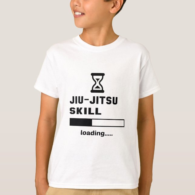 T-shirt Chargement de compétence de Jiu-Jitsu ...... (Devant)