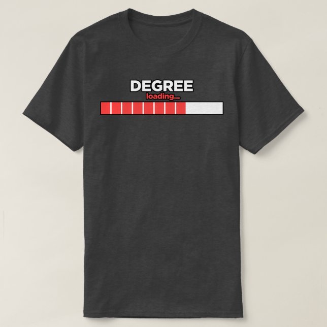 T-shirt Chargement de diplôme (Design devant)