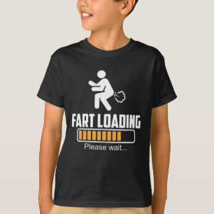 T-shirt Chargement de panier Hilarious Farting
