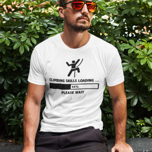 T-shirt Chargement de qualifications d'escalade
