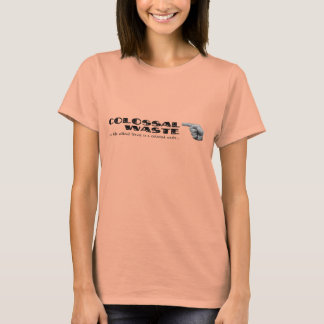 T-shirt Chargement des déchets par les déchets T